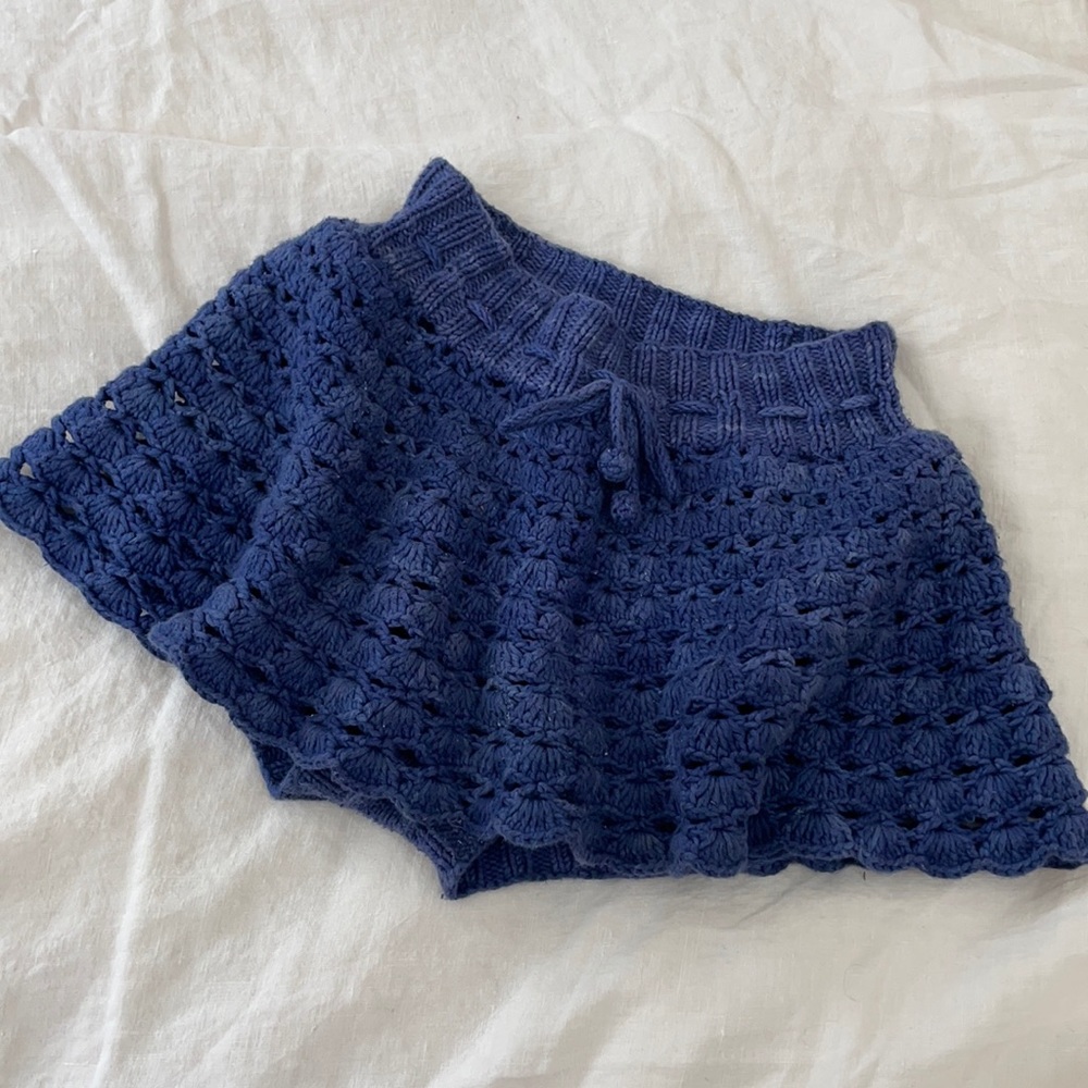 Misha and Puff Crochet Purple Skating Skirt